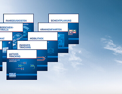 HALE Datencenter-Zusatzmodule für Ihre individuelle Taxi-Datenlösung