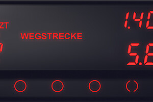 HALE Wegstreckenzähler WSZ-07 erscheint im modernen Design von HALE Taxameter MCT-07